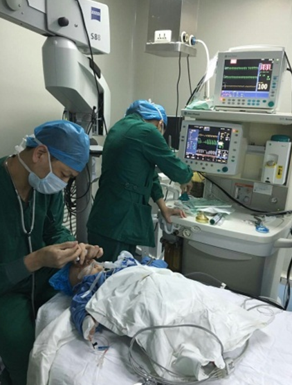 廈門眼科中心先天性白內(nèi)障手術術前麻醉