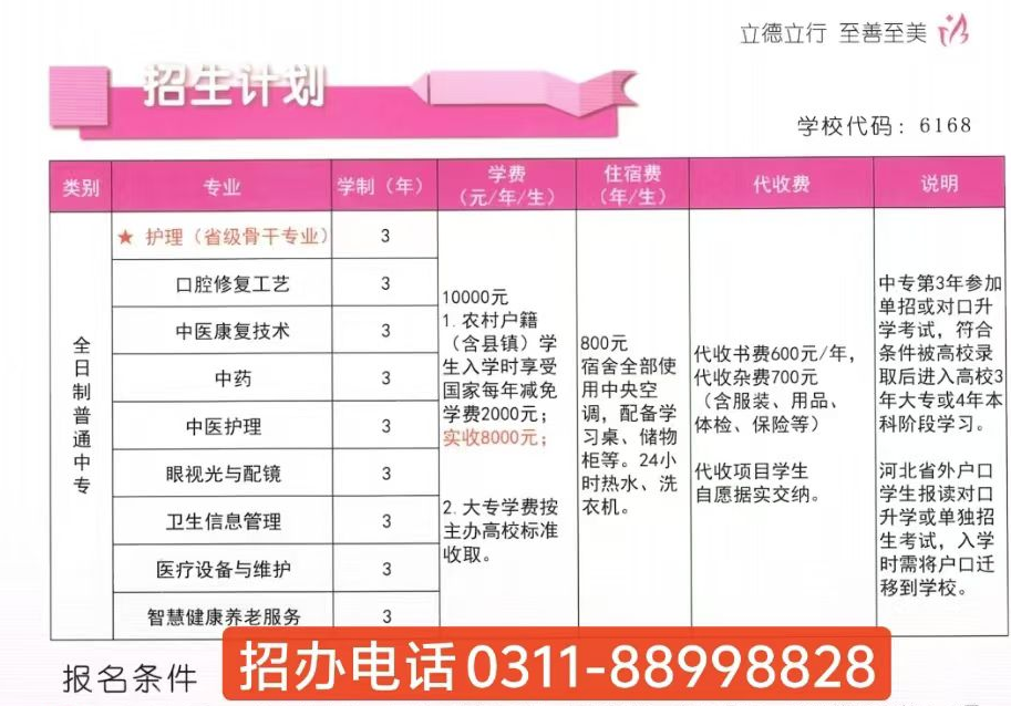 2025年秋招｜石家莊天使護(hù)士學(xué)校招生簡(jiǎn)章